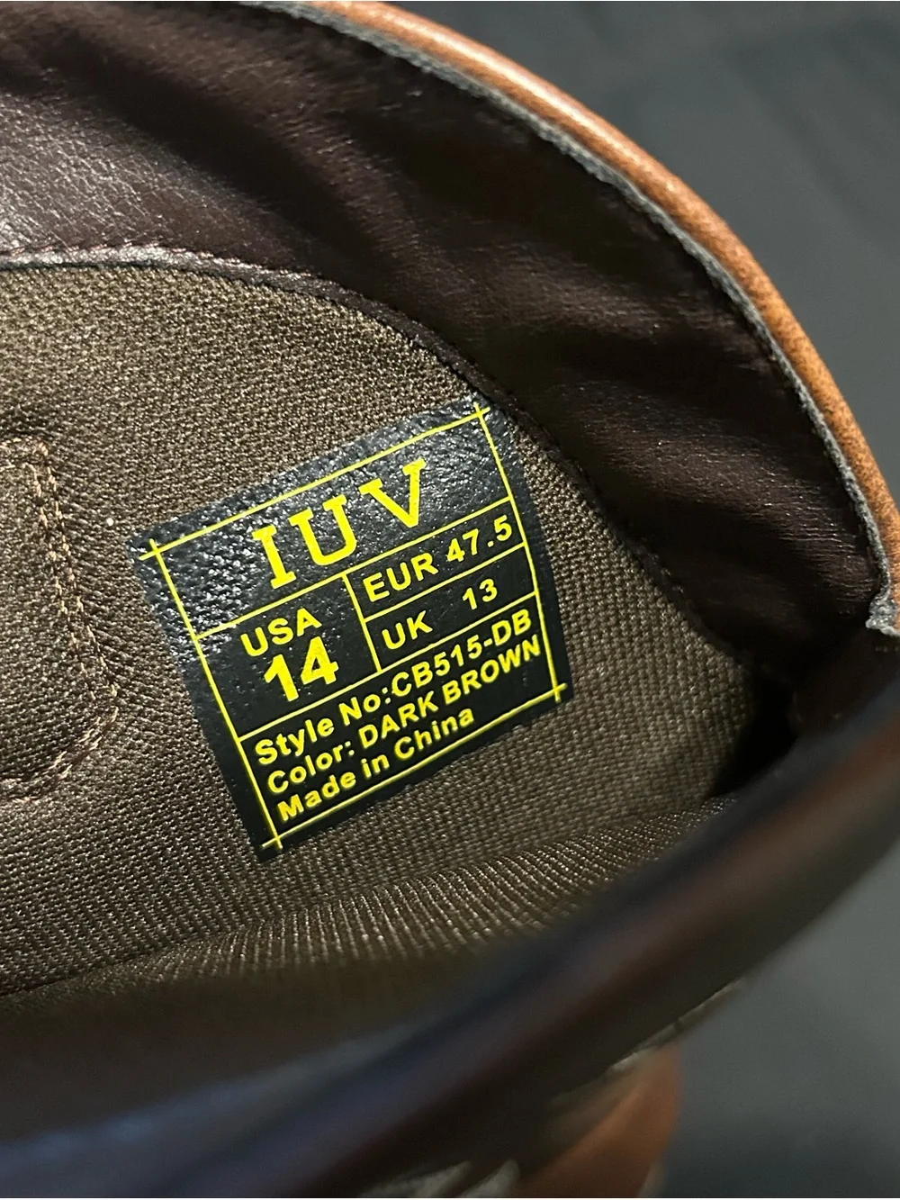 Brown Western Cowboy Boots with White Stitching